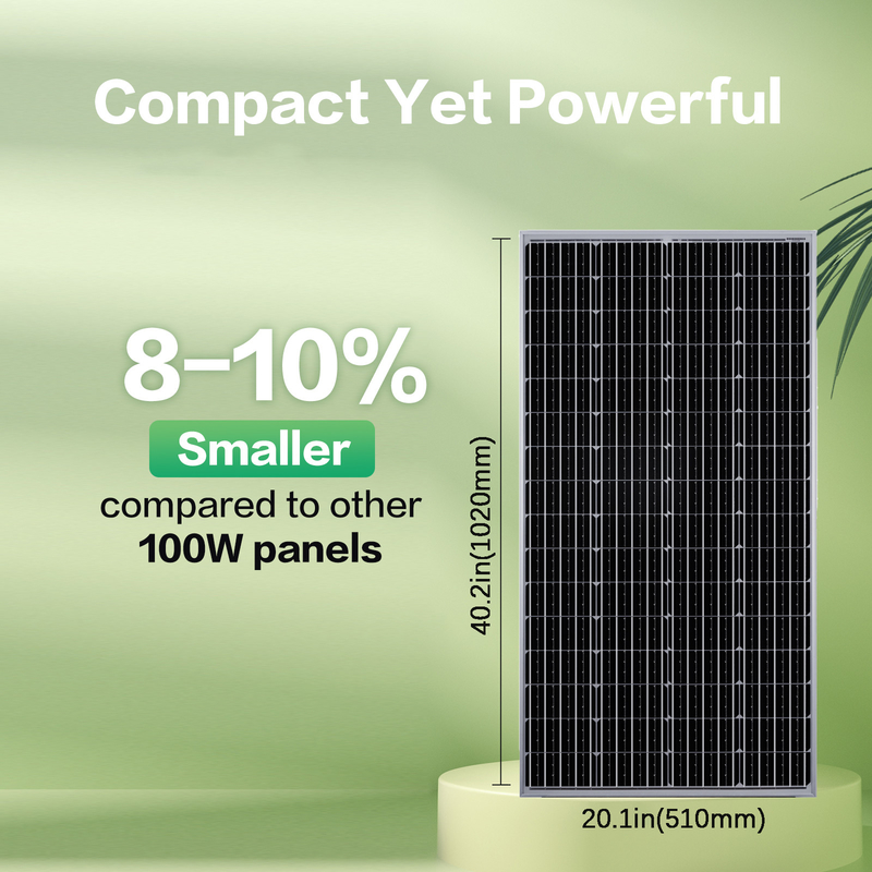 12v pannello solare 120w Mono Off Grid Power per RV Campervan Barca Caravan Campervan