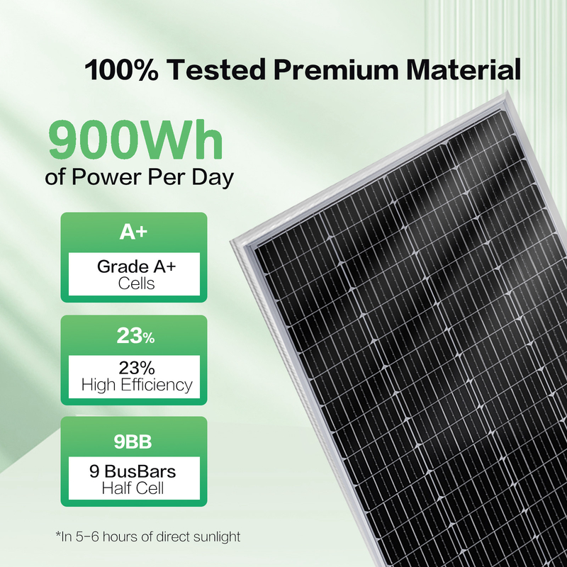 150w pannello solare 12v Mono Off Grid Power per RV Campervan Barca Caravan Campervan