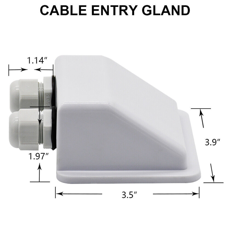200w 400w 800w Kit di pannelli solari 12v con supporti di montaggio RV Caravan Camper Van