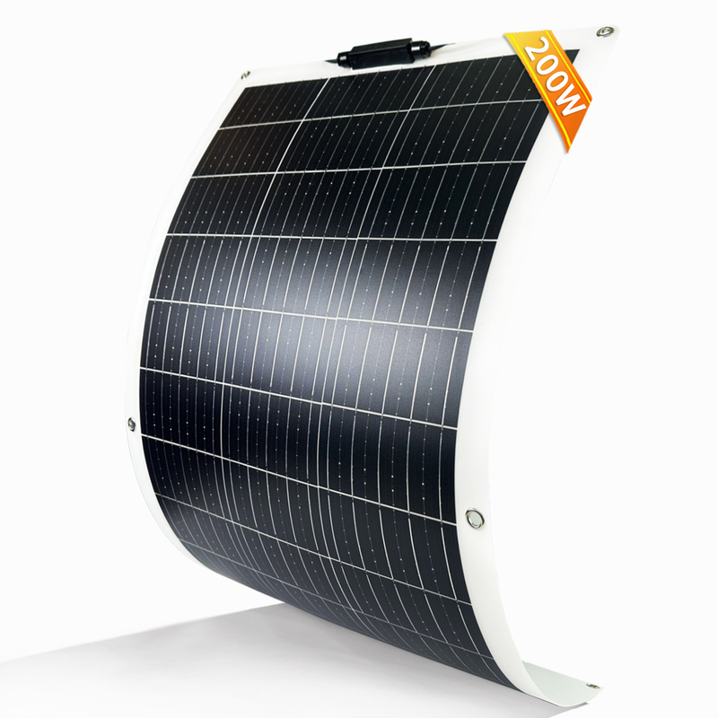 200w pannello solare flessibile 12v batteria mono per caravan RV barca camper furgone